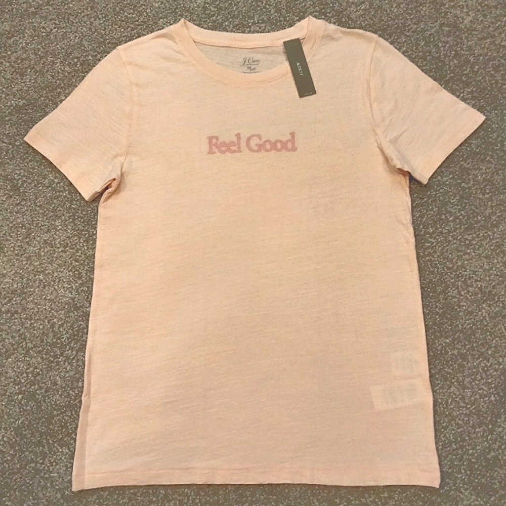 NWT Sz XS JCrew Feel Good T-Shirt